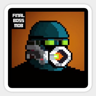 Final Boss Mob #60 Sticker